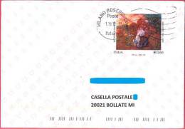 Francobollo: CENTENARIO NASCITA ALIGI SASSU - 2012 - Euro 0,60 - SASSONE 3330 - SPEDITO A CASELLA POSTALE - 2011-20: Marcophilia