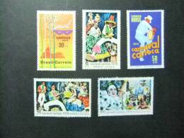 BRASIL 1969   CARNAVAL CARIOCA EN RIO DE JANEIRO    YV 918 / 922 ** - Carnevale