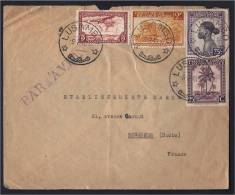 CONGO BELGE BELGISCH CONGO  LUSAMBO VERS BESANCON 1948 SERVICE POSTAL AERIEN PAR AVION - Autres & Non Classés