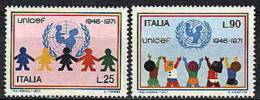 1971 - Italia 1161/62 UNICEF ---- - UNICEF