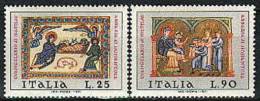1971 - Italia 1164/65 Miniature ---- - Tableaux