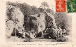 77 La Chapelle La Reine Rocher De L'Elephant Animée - La Chapelle La Reine