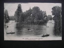 Paris-Le Lac Du Bois De Boulogne 1929 - Ile-de-France