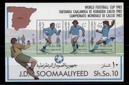 Somalie **  Bloc 11 - "Espana 82" Coupe Du Monde De Foot - Somalie (1960-...)