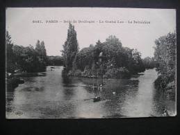 Paris-Bois De Boulogne-Le Grand Lac-Le Belvedere 1919 - Ile-de-France