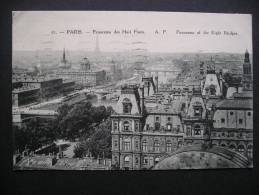 Paris.-Panorama Des Huit Ponts 1923 - Ile-de-France