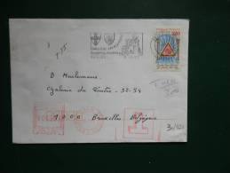 30/421  LETTRE    FRANCE - Vrijmetselarij