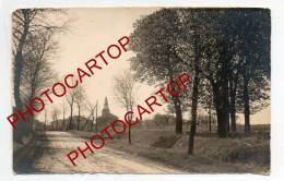 CHAMBREY-CARTE PHOTO Allemande-Guerre-14-18-1W K-FRANCE-57-FRANKREICH-MI LITAIRE-Militaria- - Chateau Salins