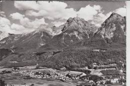 CH 7550 SCUOL / SCHULS, Ortsansicht , Kl.Einriss - Scuol