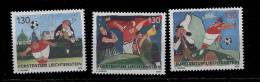 Liechtenstein ** N° 1420 à 1422 - Euro De Foot 2008 - Unused Stamps