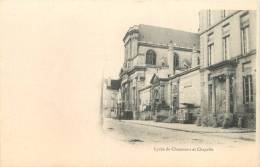 LYCEE DE CHAUMONT ET CHAPELLE CARTE PRECURSEUR - Chaumont