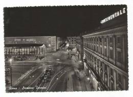 ROMA - Stazione Termini - Cartolina FG BN V 1955 - Stazione Termini