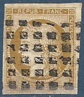 FRANCE Oblitéré Gros Points Y&T N°1 - 1849-1850 Ceres