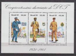 B0948 - BRAZIL BF Yv N°44 ** LA POSTE - Blocs-feuillets