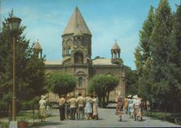 Armenia-Postal Stationery Postcard 1981-Ecimiadzin-The Cathedral-unused - Armenia