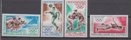 CONGO  1968      PA  N° 74/77    COTE  3.75   EURO  (218) - Sonstige & Ohne Zuordnung