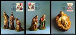 Liechtenstein / Maximum Cards / Religion / Christmas / Weihnacht - Lettres & Documents