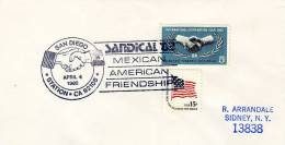 USA / Postmarks / Mexican - American Friendship / International Cooperation Year 1965 - Briefe U. Dokumente