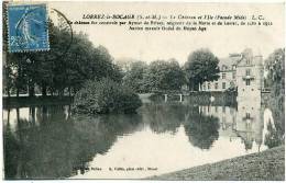 77 LORREZ LE BOCAGE ++ Le Château Et L'Ile (Façade Midi) ++ - Lorrez Le Bocage Preaux