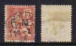 FRANCE - FRANCHISE MILITAIRE - GUINGAMP / TYPE MOUCHON RETOUCHE # 2 OBLITERE / COTE 7.00 EUROS (ref T1396) - Military Postage Stamps