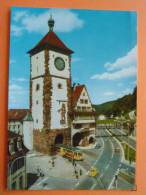 E1-Allemagne-freiburg Im Breisgau--schwabentor--tramvay-voitures-automobiles- - Feldberg