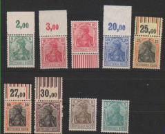 D.R.Germania-Lot,postfrisch,Mi.Spezial 2012,ca.211 Euro,einige Werte Gep. (2695) - Unused Stamps