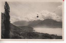 Cpsm De Verrier Lac D'annecy Le Téléphérique Et Le Massif Des Bauges N°1278 - Veyrier