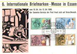 Germany - MI-Nr 1274/1277 FDC (o626)- - 1981-1990