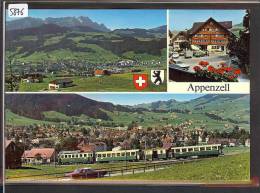 CARTE MODERNE - ST GALLEN - GAIS - APPENZELL - TRAIN  - BAHN - TB - Gais