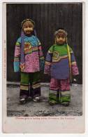 Ca - Chinese Girls In Holiday Attire - Chinatown -  - San Francisco - California -  1920's - San Francisco