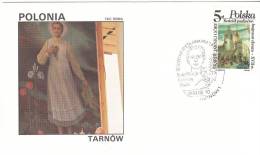 POLONIA POLSKA 1987 TARNOW VIAGGI DEL PAPA - Storia Postale