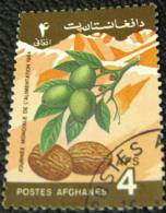 Afghanistan 1984 World Food Day Fruit 4afs - Used - Afghanistan