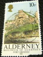 Alderney 1986 Fort Grosnez 10p - Used - Alderney