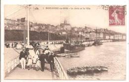 BOULOGNE SUR MER  La Jetée Et La Ville  No1 - Boulogne Sur Mer