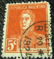 Argentina 1923 San Martin 5c - Used - Gebraucht