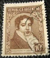 Argentina 1939 Bernardino Rivadavia 10c - Used - Oblitérés