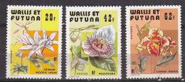 M4870 - WALLIS ET FUTUNA Yv N°238/40 ** FLEURS - Neufs