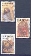 Mmv0687 PASEN PAASWELDADIGHEID EASTER OSTERN POSTZEGELS STAMPS SURINAME 1991 PF/MNH - Easter