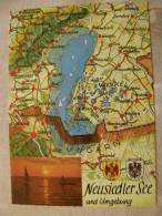 Austria  - Neusiedler See Und Umgebung -   Map - Landkarte D82456 - Autres & Non Classés