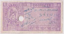 Fiscal, Revenue, Court Fee, Princely State Rajgarh, India Inde - Sonstige & Ohne Zuordnung