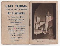 - Calendrier 1953 - L'ART FLORAL. Mme R. VARANGER. à PETIT-QUEVILLY. - - Tamaño Pequeño : 1941-60