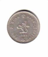 HONG KONG    $1.00  DOLLAR  1980  (KM# 43) - Hong Kong