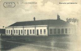 PORTUGAL - ALCAÇOVAS - ESCOLA PRIMARIA - 1910 PC - Evora