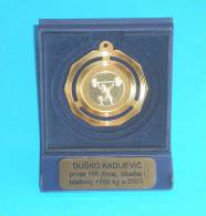 MEDAL For D.KADIJEVIC Multiple State Champion In Weightlifting 2003 * Haltérophilie Gewichtheben Levantamiento De Pesas - Autres & Non Classés