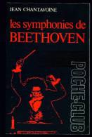 CHANTAVOINE Jean : Les Symphonies De BEETHOVEN - Poche Club N°63 - Belfond - 1970 - Très Bon état - Musique