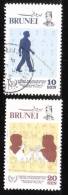 Brunei 1981 Intl Year Of The Disabled 2v Used - Brunei (...-1984)