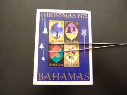 BAHAMAS 1972 CHRISTMAS YV 6 ** SG MS 391 **  NAVIDAD 1972 - 1963-1973 Autonomía Interna