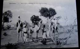 CARTOLINA-COLONIA ETIOPIA - MISSIONARIA- 1910 CIRCA- MONS,. CARRARA VISITA NEI CUNAMA - Ethiopie