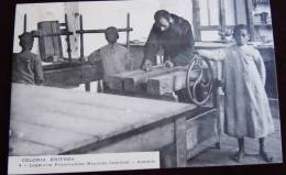 CARTOLINA-COLONIA ETIOPIA - MISSIONARIA- 1910 CIRCA- LEGATORIA NELLA MISIONE FRANCESCANA ASMARA - Ethiopië
