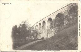 ENVIRONS DE BESSEGES - ANCIEN PONT DE GAGNIERES  Carte Animée, Voiture! - Bessèges